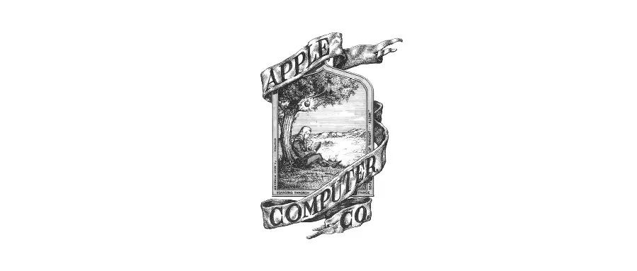 苹果logo演变史：从复杂到简约(图2)